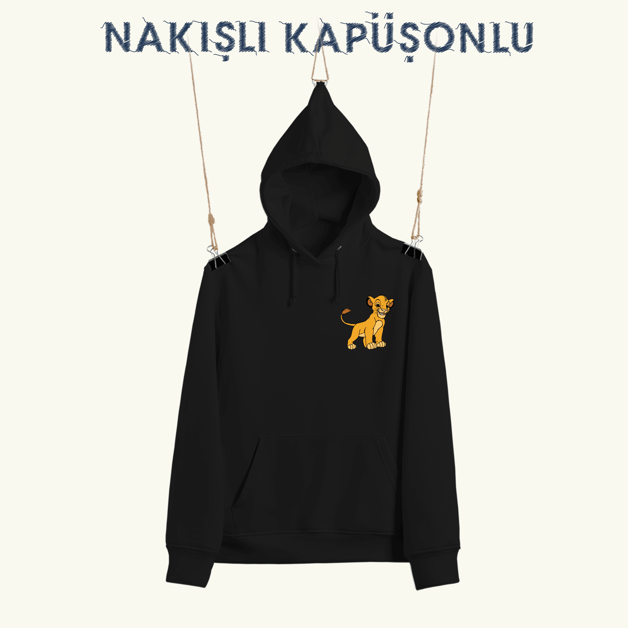 Aslan Kral Simba (NAKIŞLI KAPÜŞONLU)