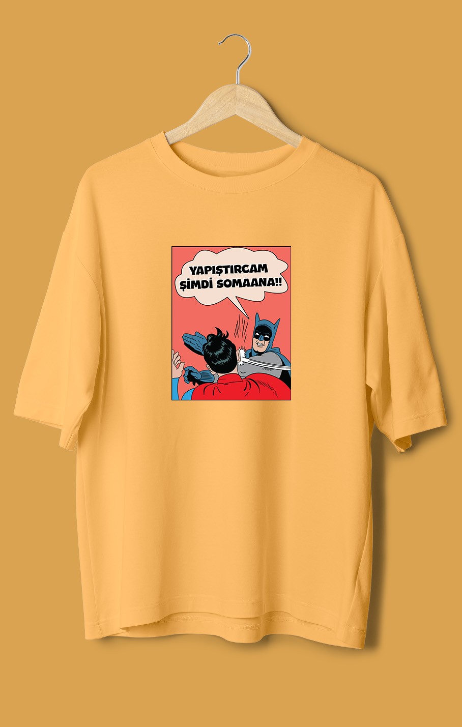 Yapıştırcam Şimdi Somaana (Orijinal Oversize Tişört)