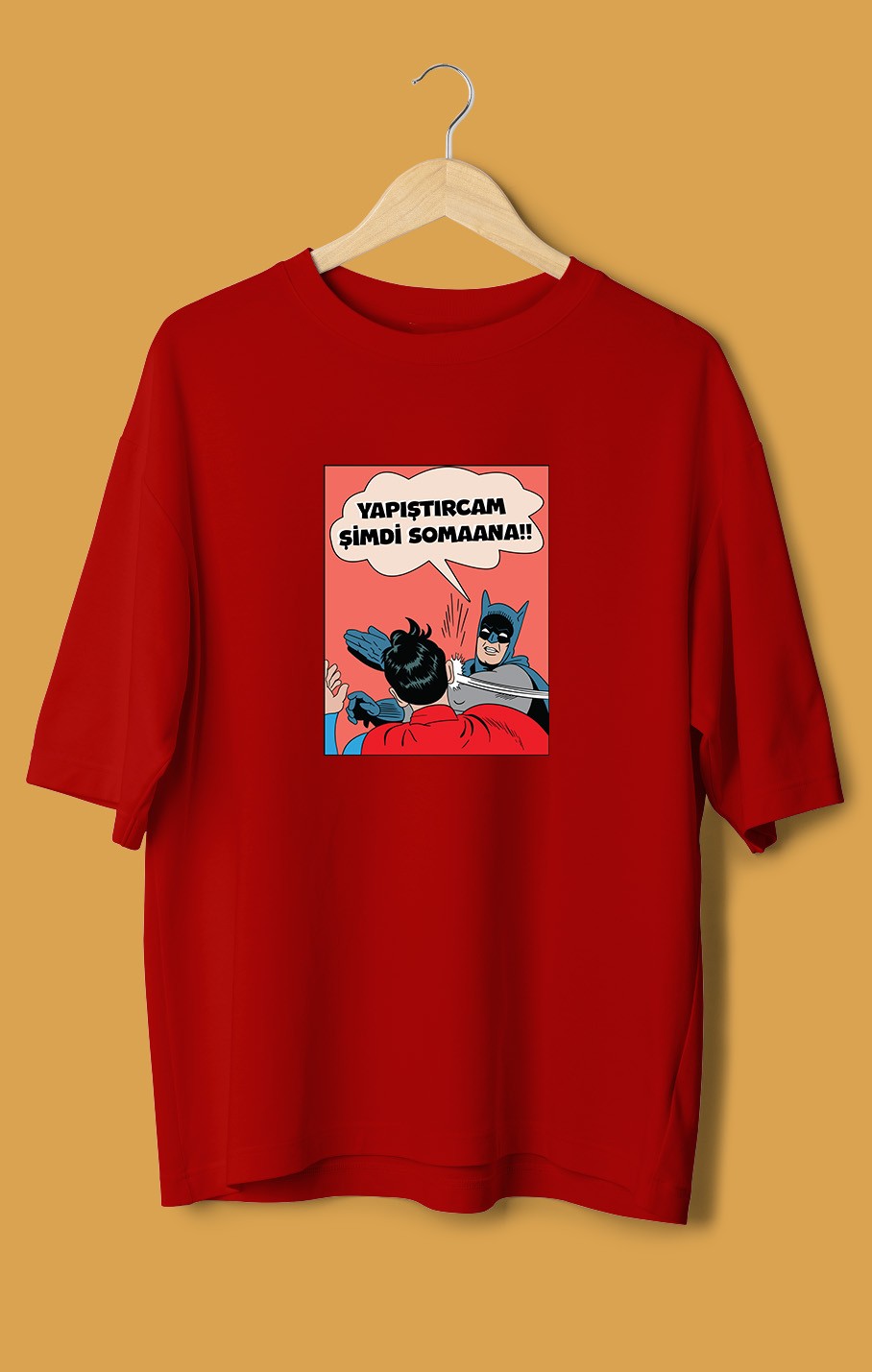 Yapıştırcam Şimdi Somaana (Orijinal Oversize Tişört)
