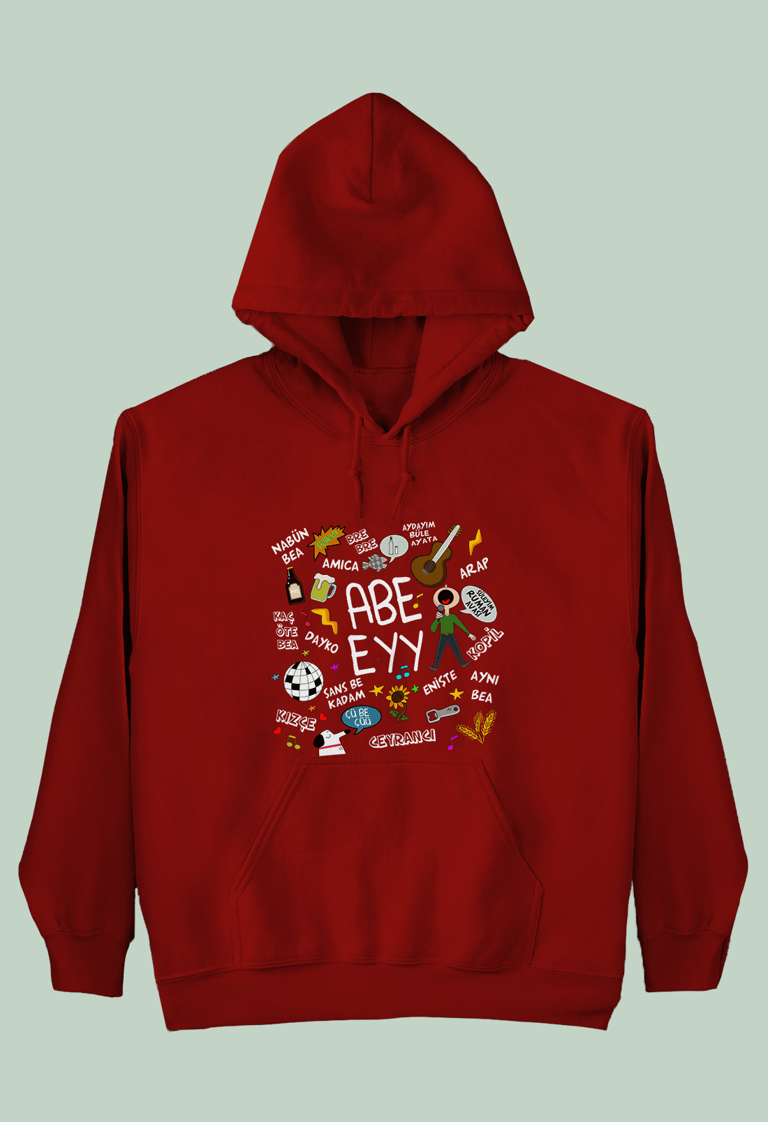 Abe Eyy Doodle (Çocuk Kapüşonlu)