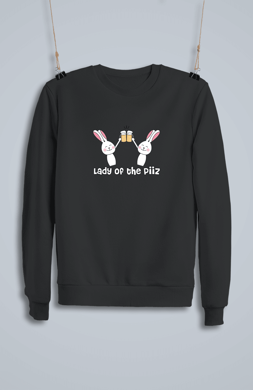 Lady Of The Piiz (Sweatshirt)