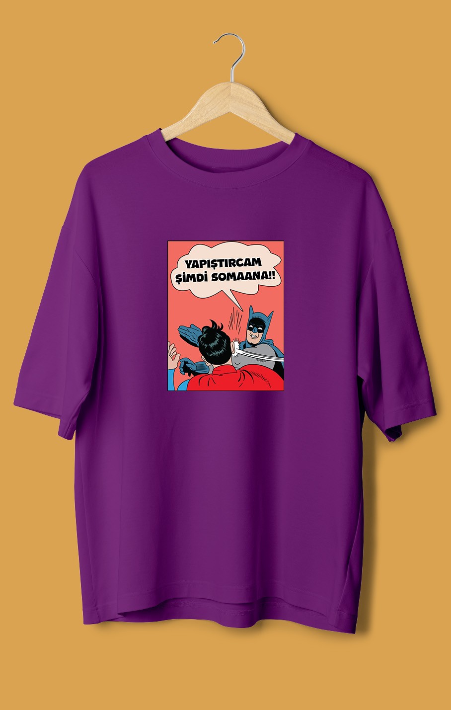 Yapıştırcam Şimdi Somaana (Orijinal Oversize Tişört)