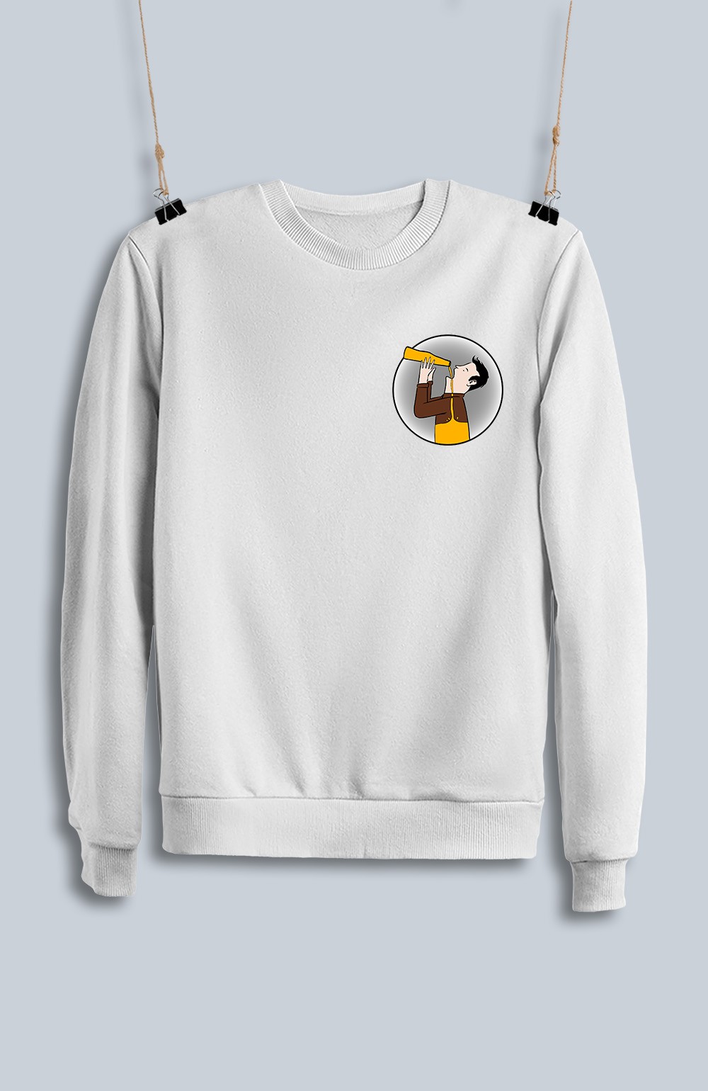 Bira İçen Adam (Sweatshirt)