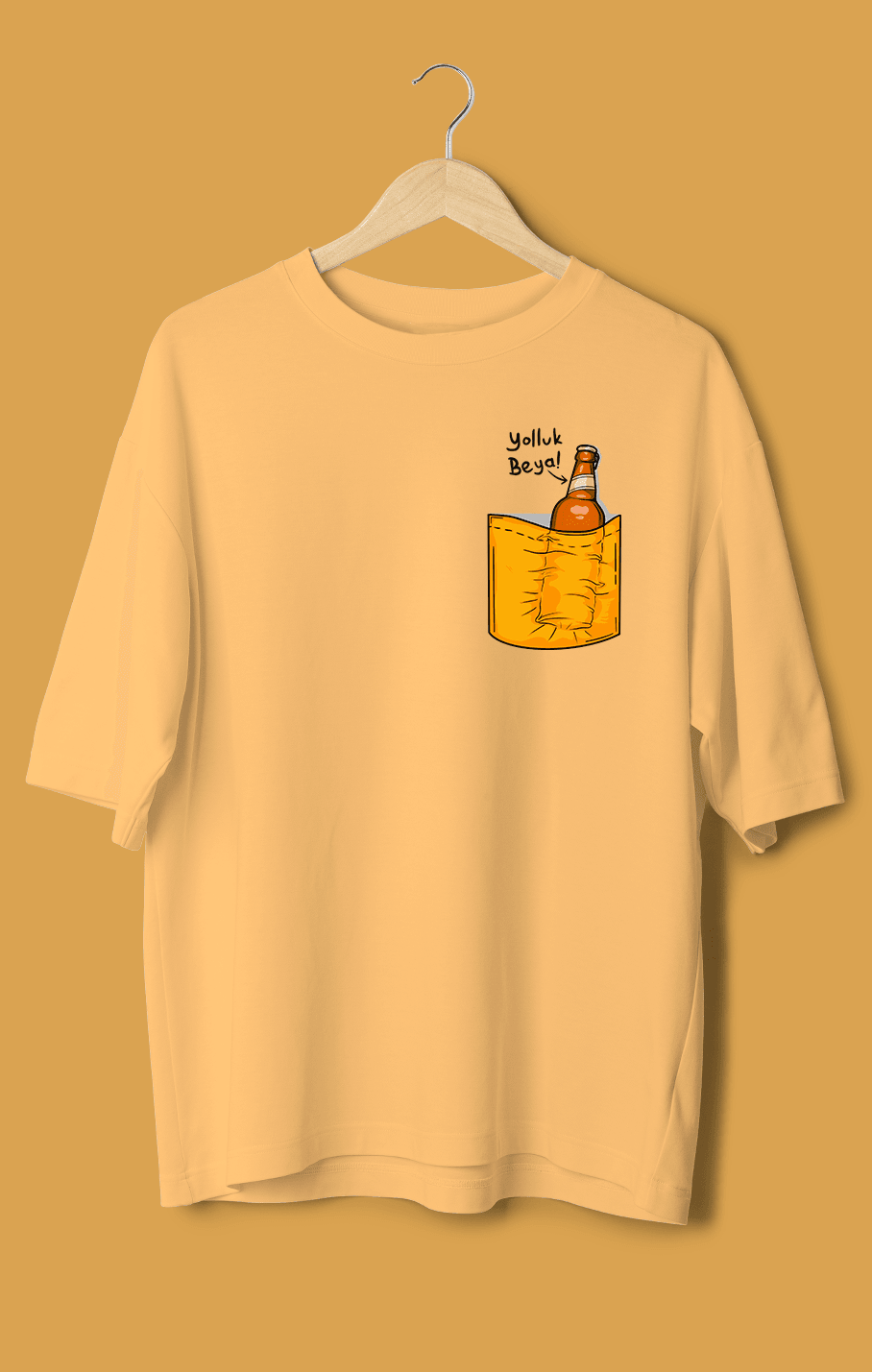 Yolluk Beya Minimal (Orijinal Oversize Tişört)