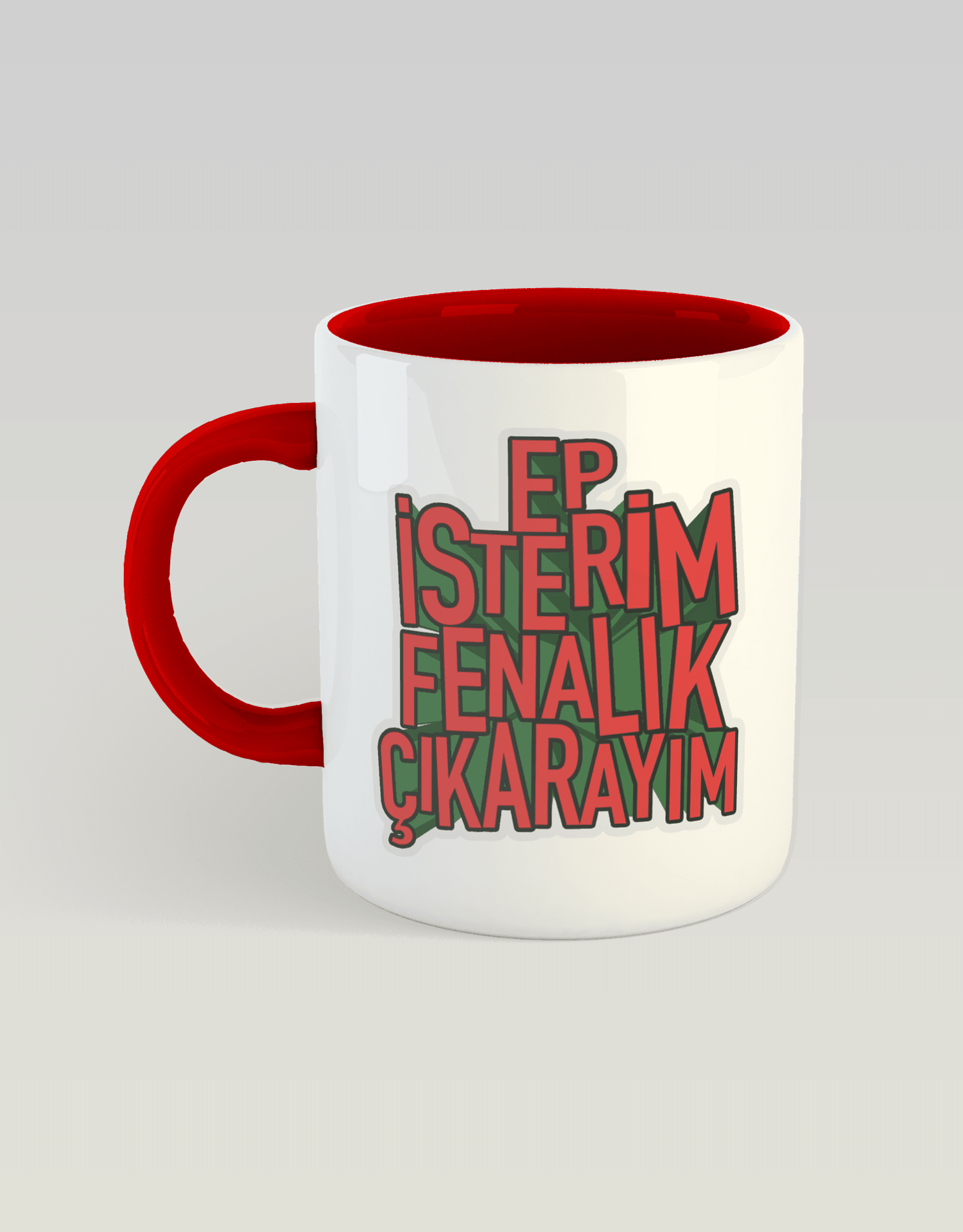 12) Ep İsterim Fenalık Çıkarayım 2 (Porselen Kupa)