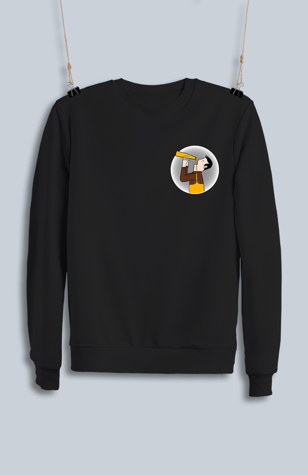 Bira İçen Adam (Sweatshirt)