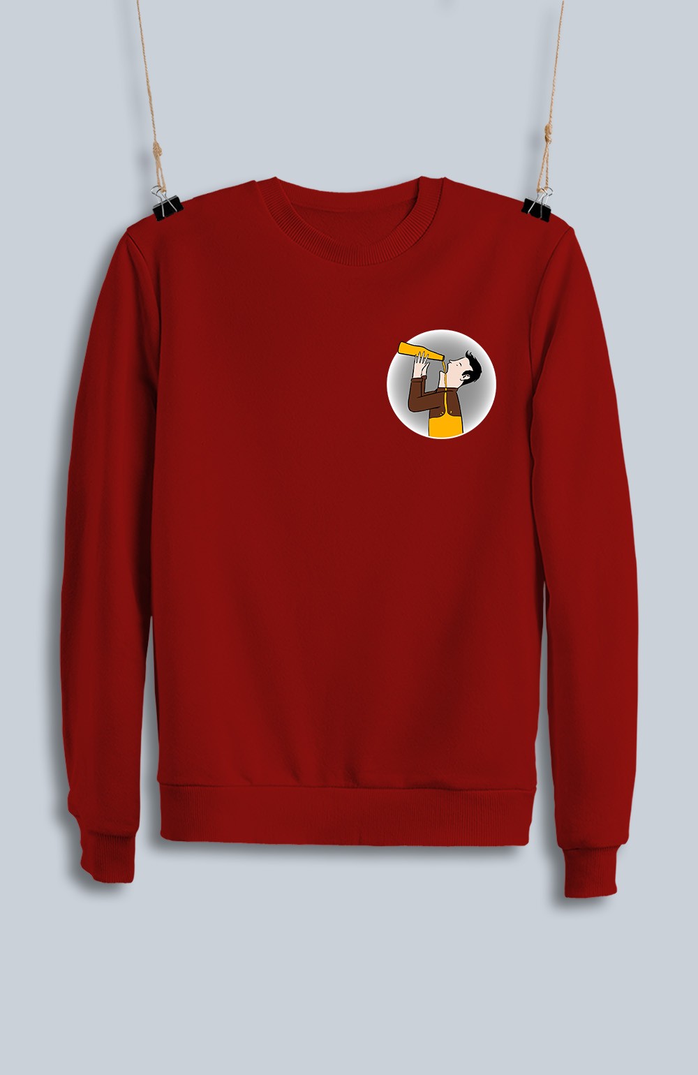 Bira İçen Adam (Sweatshirt)