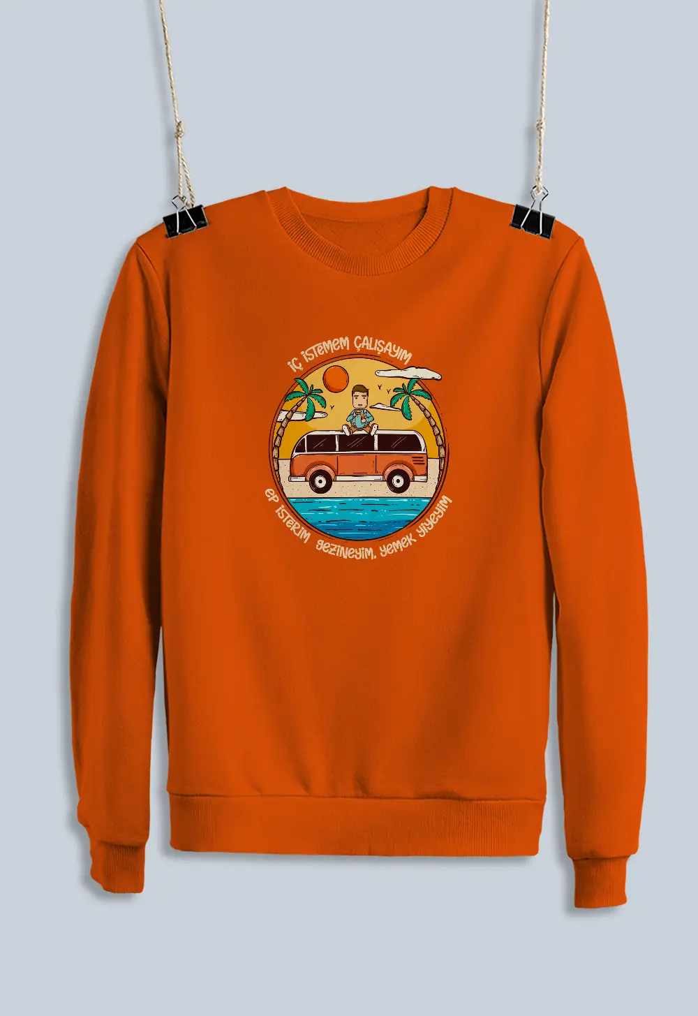 Unisex Sweatshirt - Ep İsterim Gezineyim