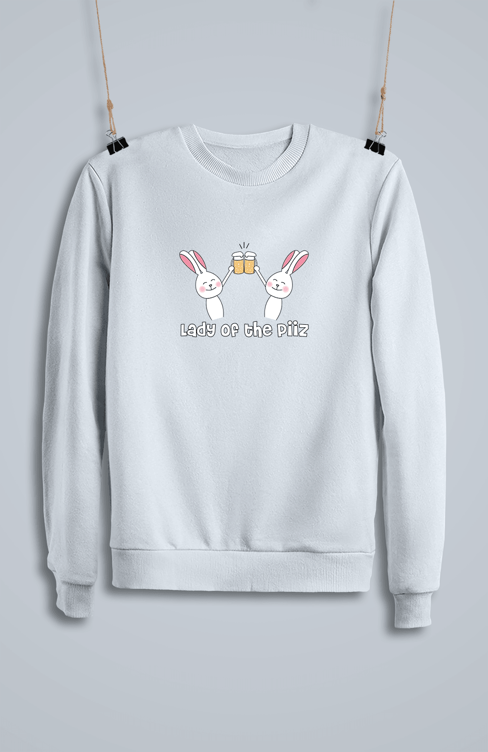 Lady Of The Piiz (Sweatshirt)