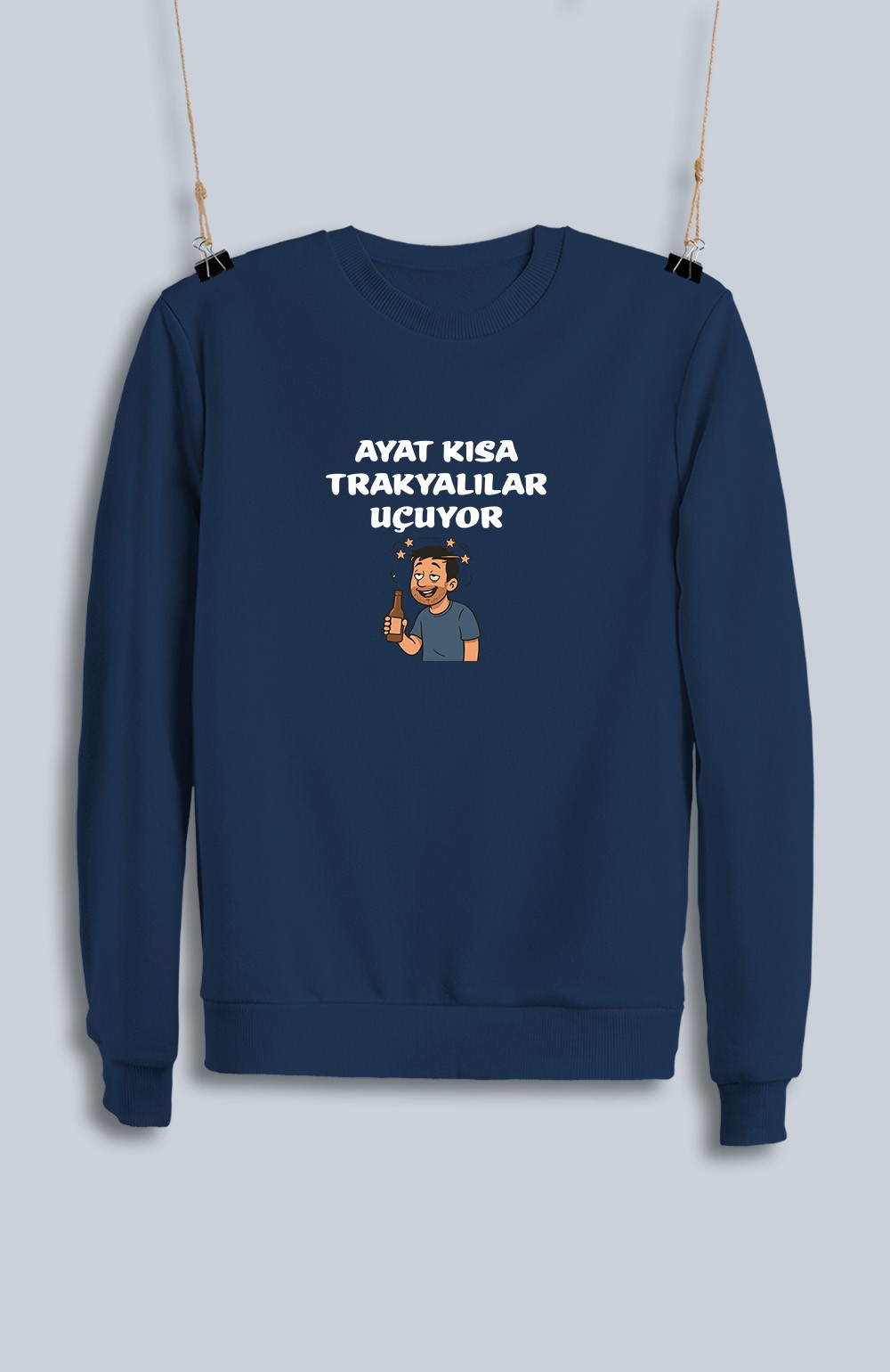 Ayat Kısa Trakyalılar Uçuyor (Sweatshirt)