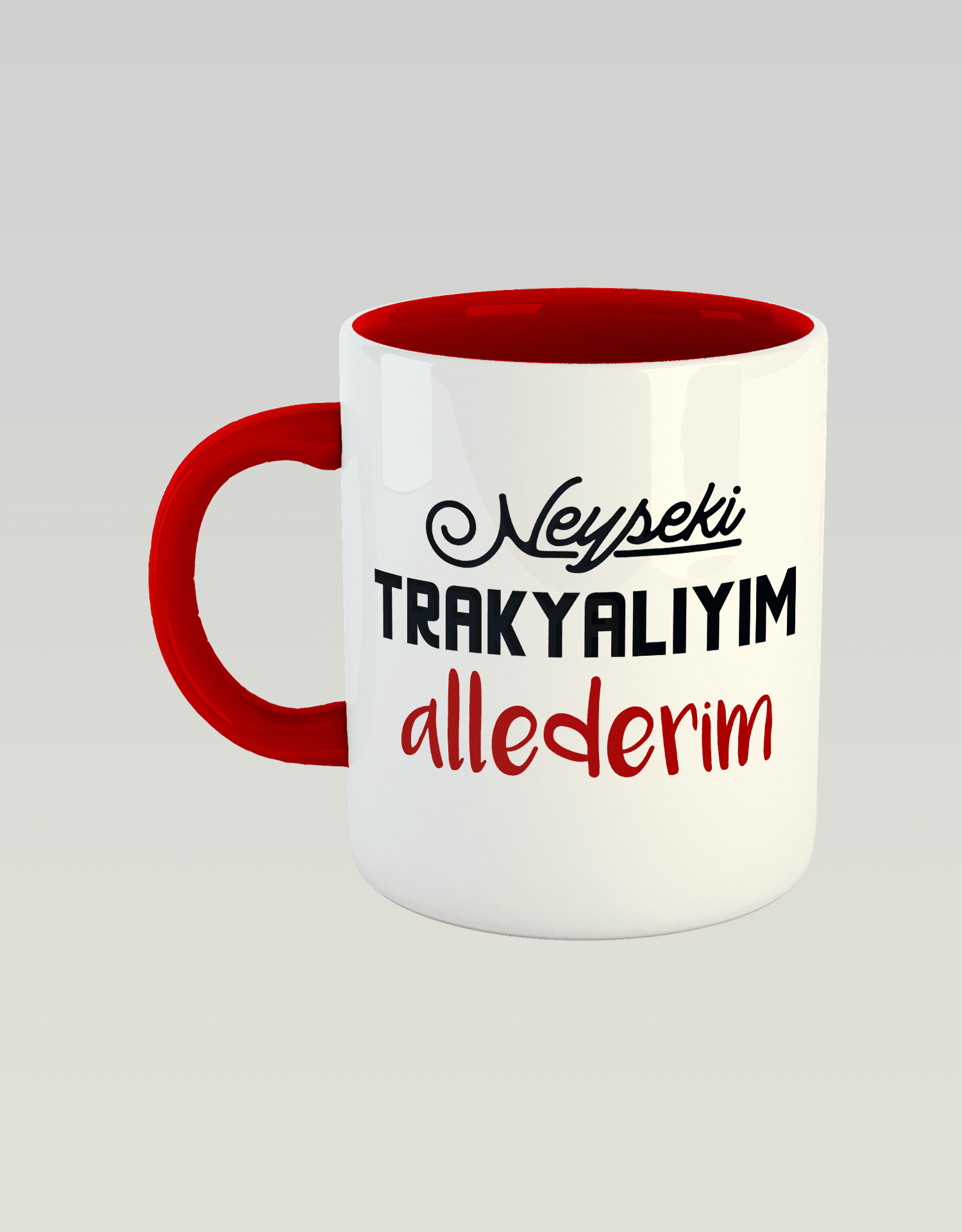 Neyse ki Trakyalıyım Allederim (Porselen Kupa)