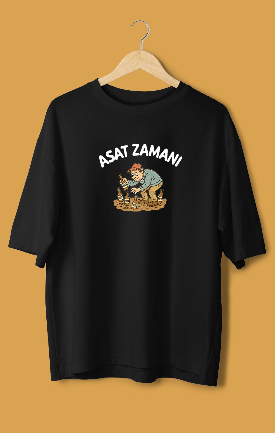 Asat Zamanı (Orijinal Oversize Tişört)