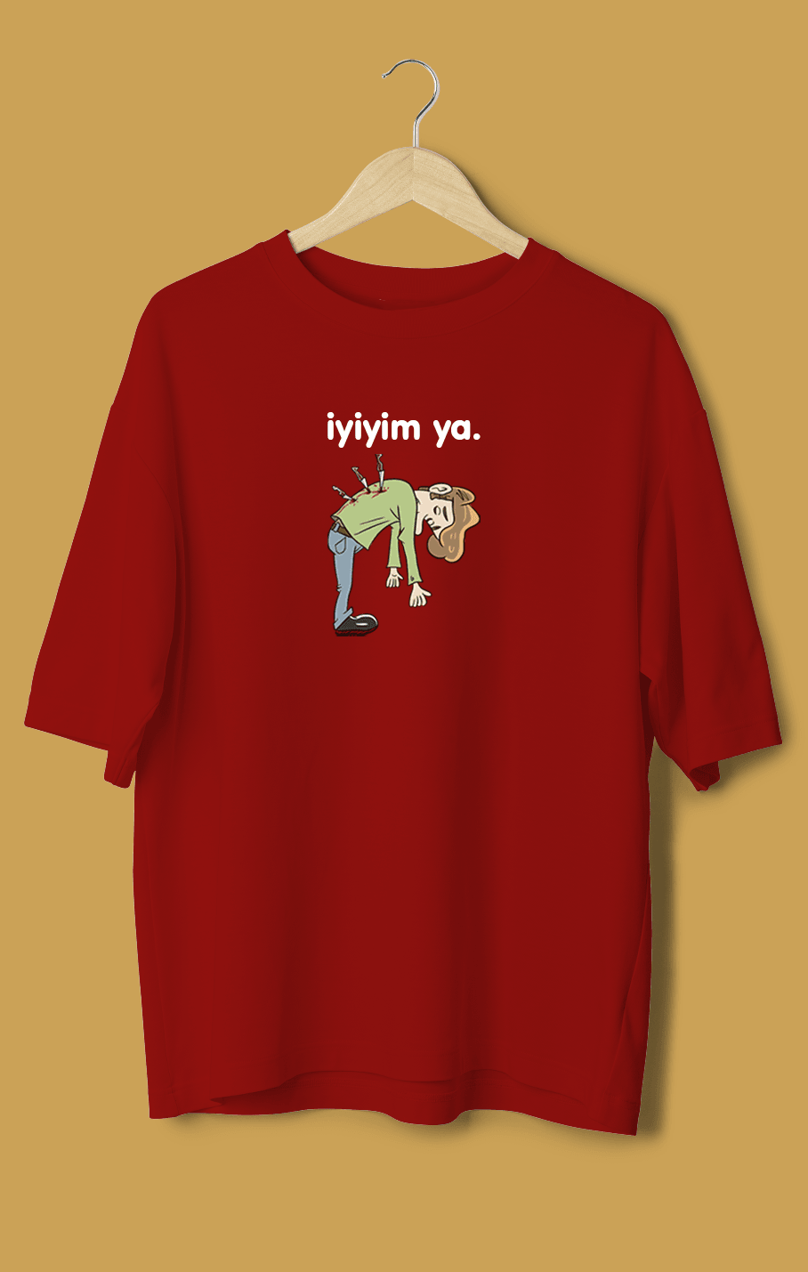 İyiyim Ya (Orijinal Oversize Tişört)
