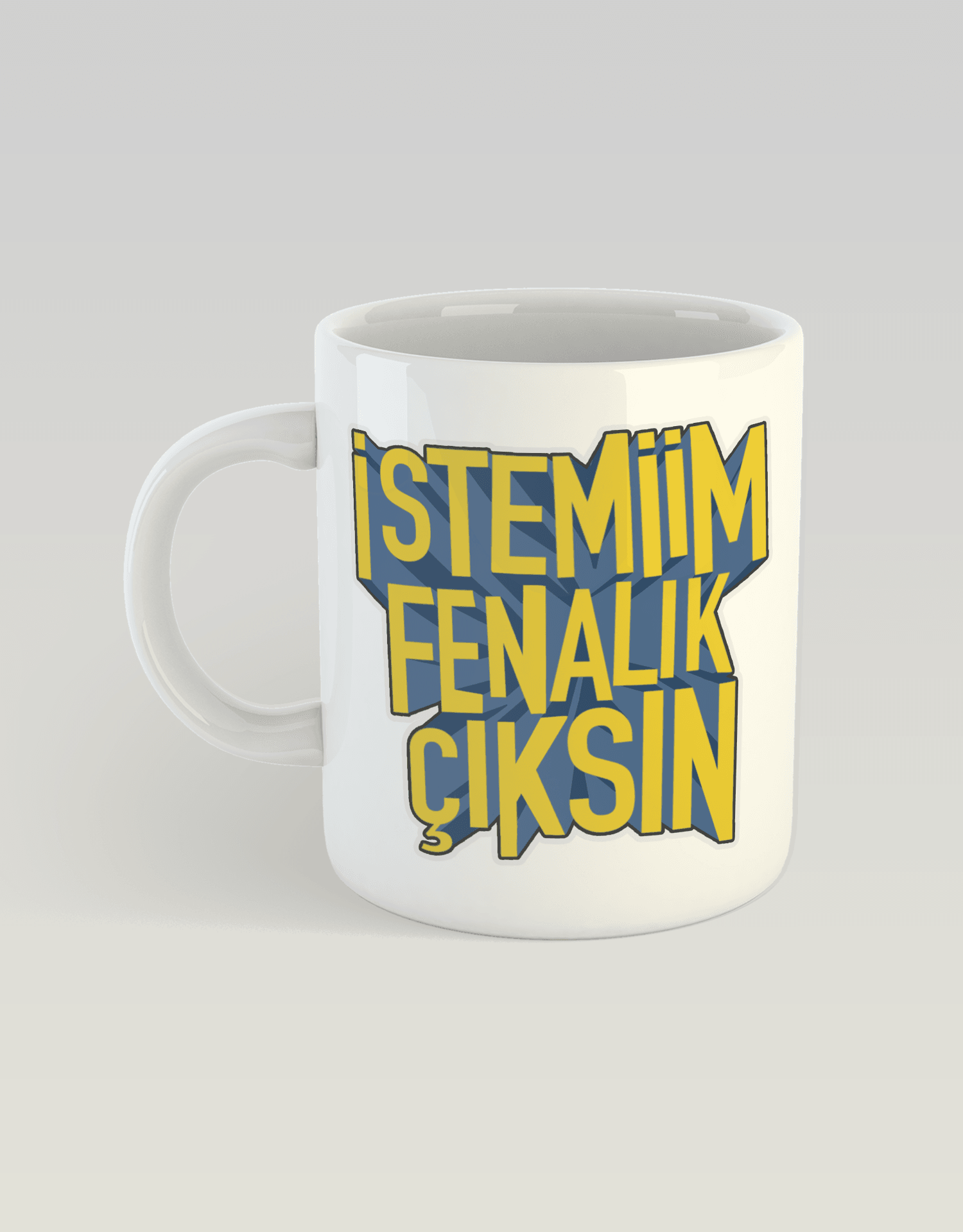 12) İstemiim Fenalık Çıksın 2 (Porselen Kupa)