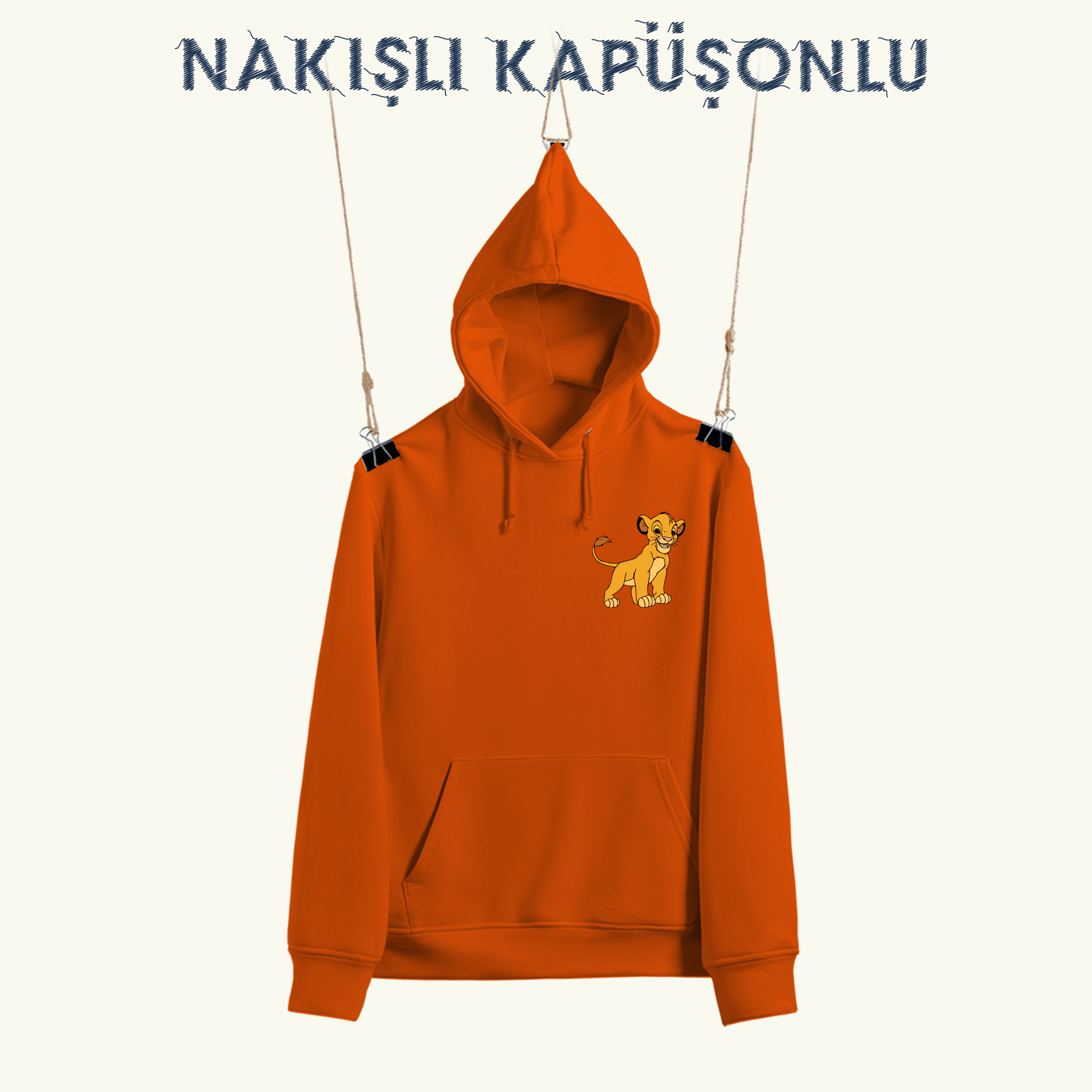 Aslan Kral Simba (NAKIŞLI KAPÜŞONLU)