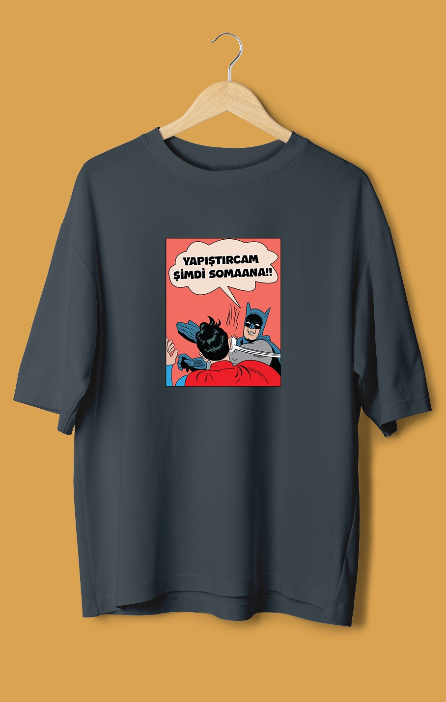 Yapıştırcam Şimdi Somaana (Orijinal Oversize Tişört)