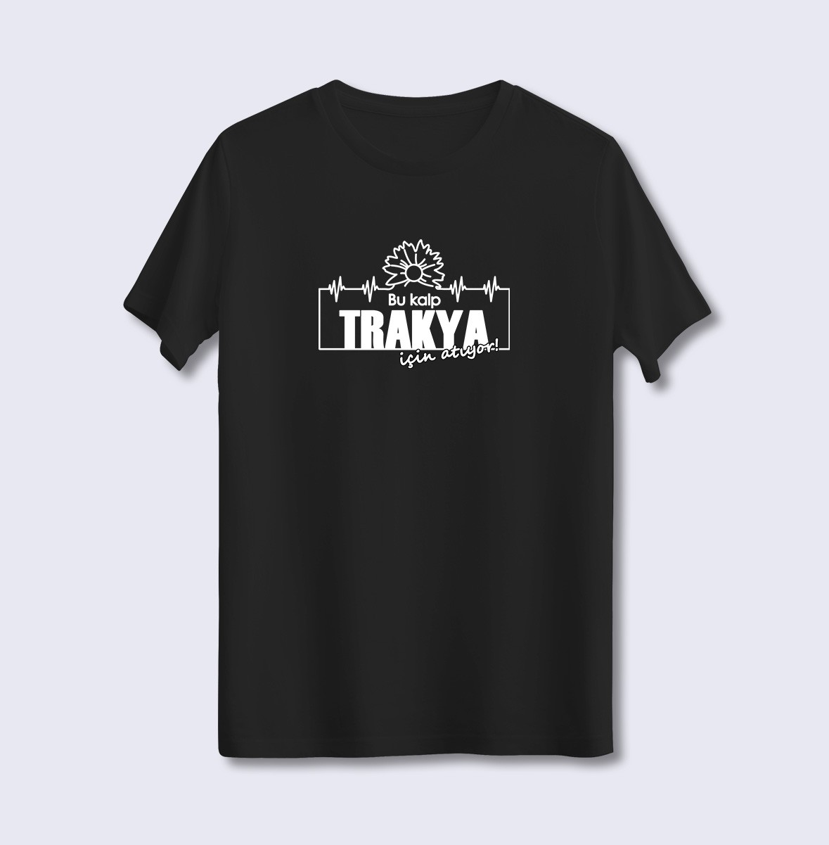 Bu Kalp Trakya İçin Atıyor (Üniseks Tişört)