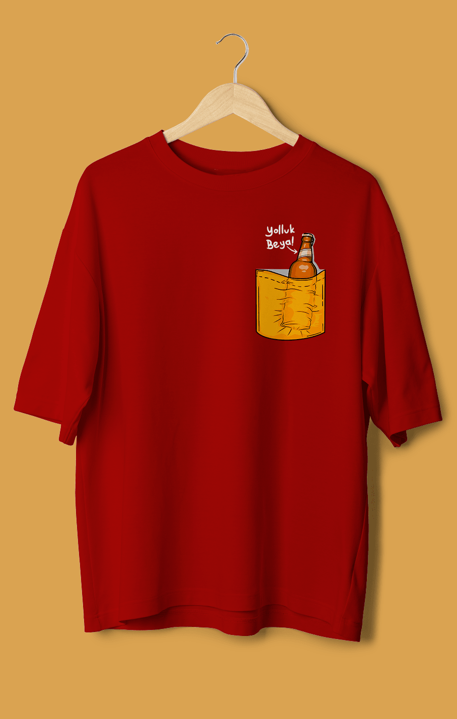 Yolluk Beya Minimal (Orijinal Oversize Tişört)