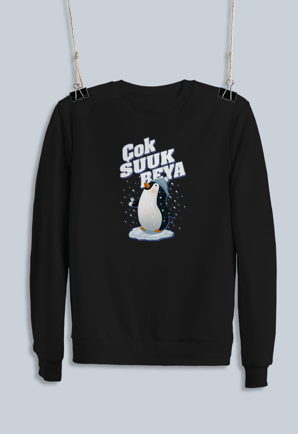 24) Çok Suuk Beya Penguen (Sweatshirt)
