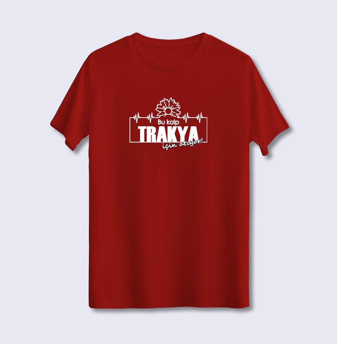 Bu Kalp Trakya İçin Atıyor (Üniseks Tişört)