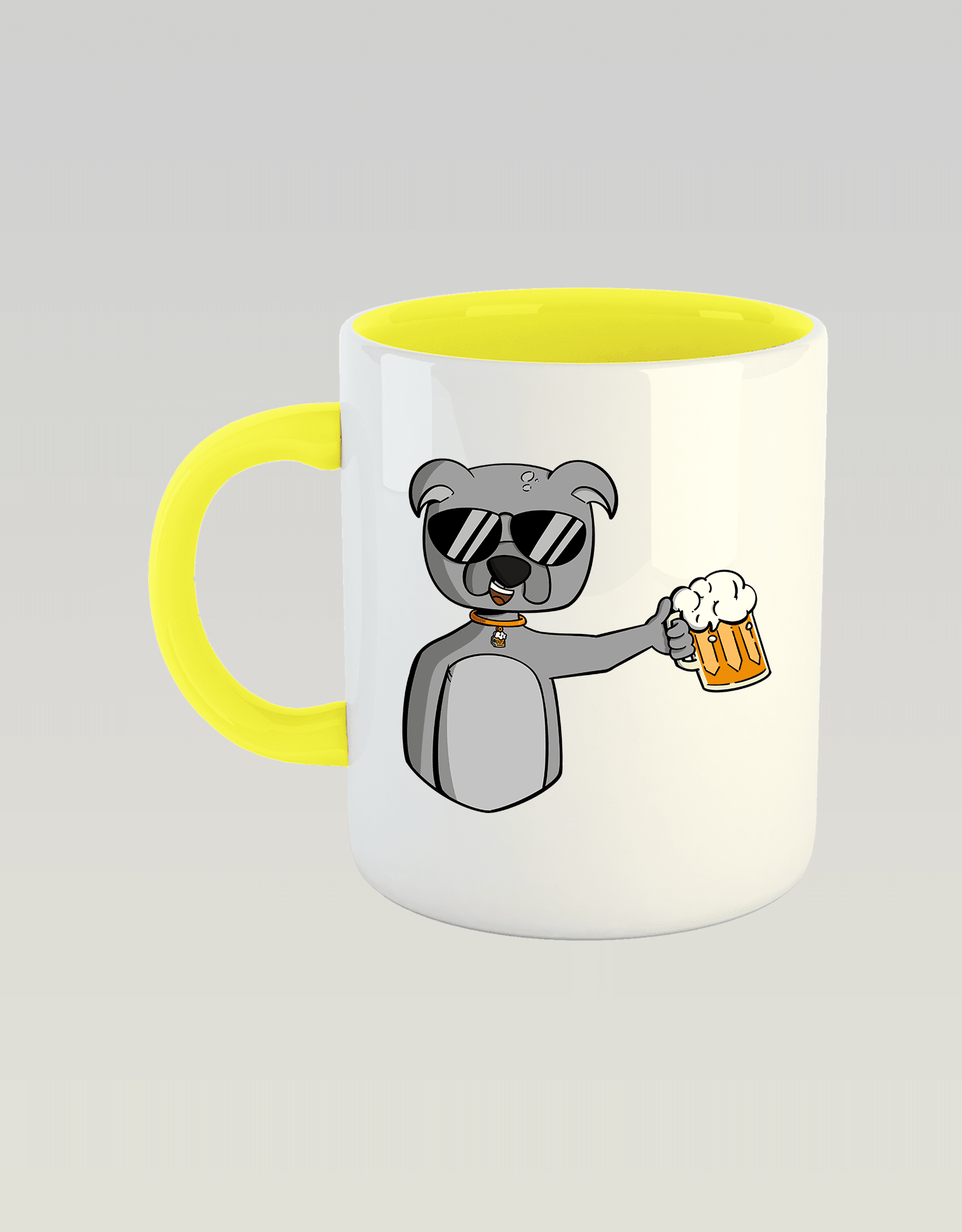 Biracı Köpek (Porselen Kupa)