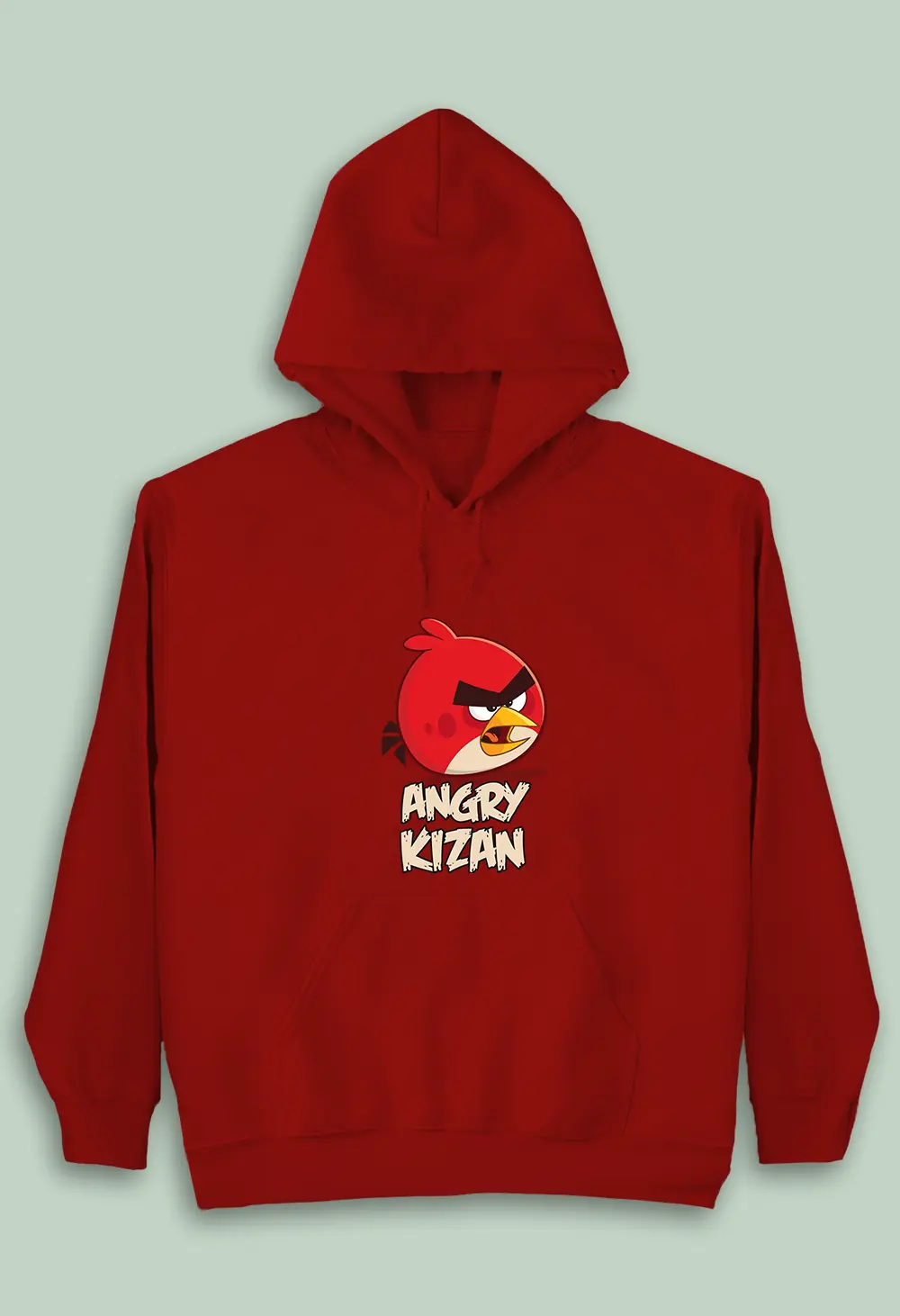 Çocuk Kapüşonlu Sweatshirt - Angry Kızan