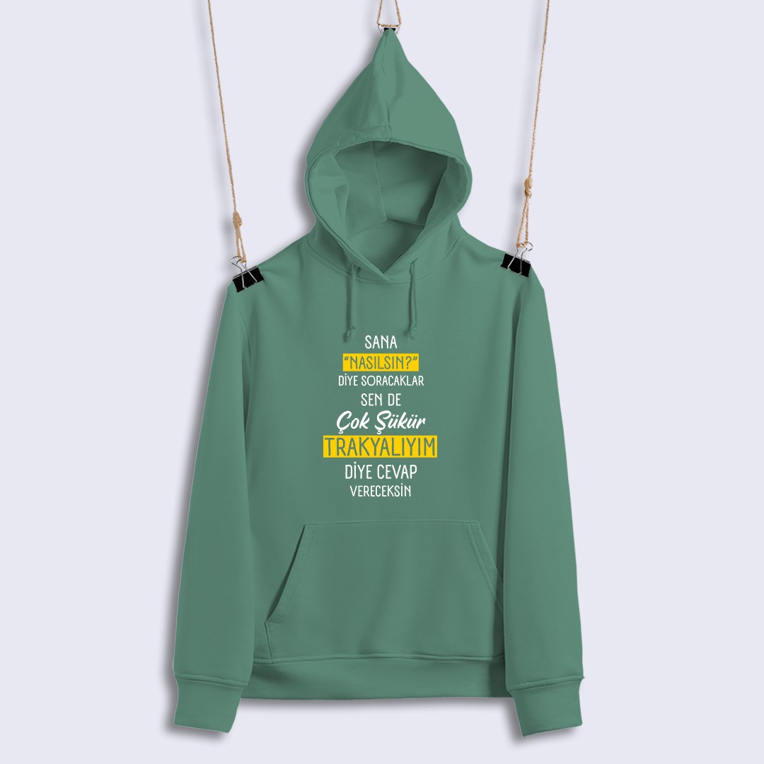 Sana Nasılsın Diye Soracaklar Sen de Çok Şükür Trakyalıyım Diye Cevap Vereceksin (Sweat)