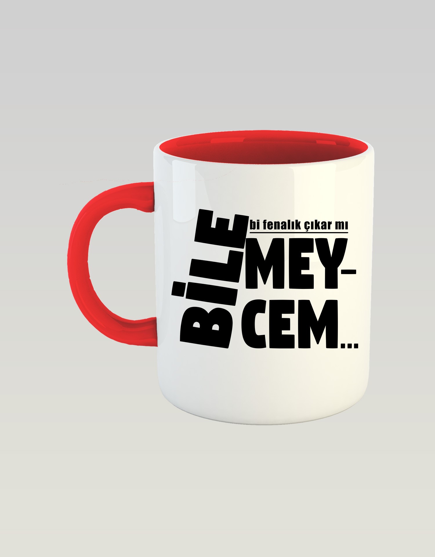 Bilemeycem Bi Fenalık Çıkar Mı (Porselen Kupa)