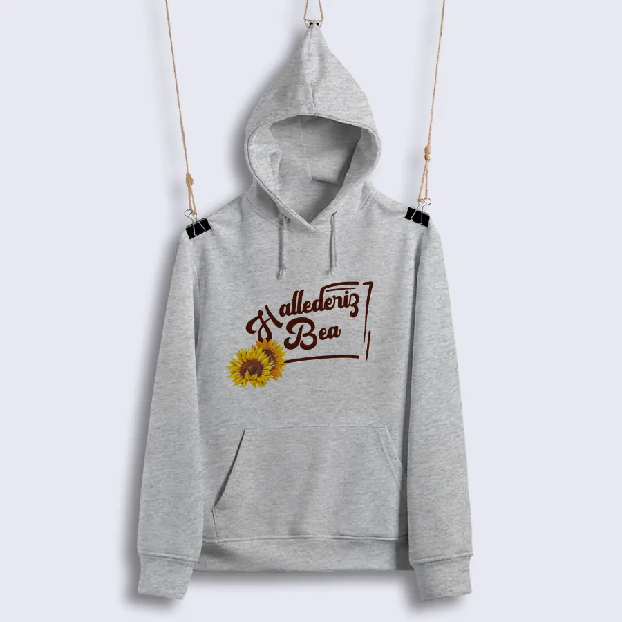 Unisex Kapüşonlu Sweat - Allederiz Beya