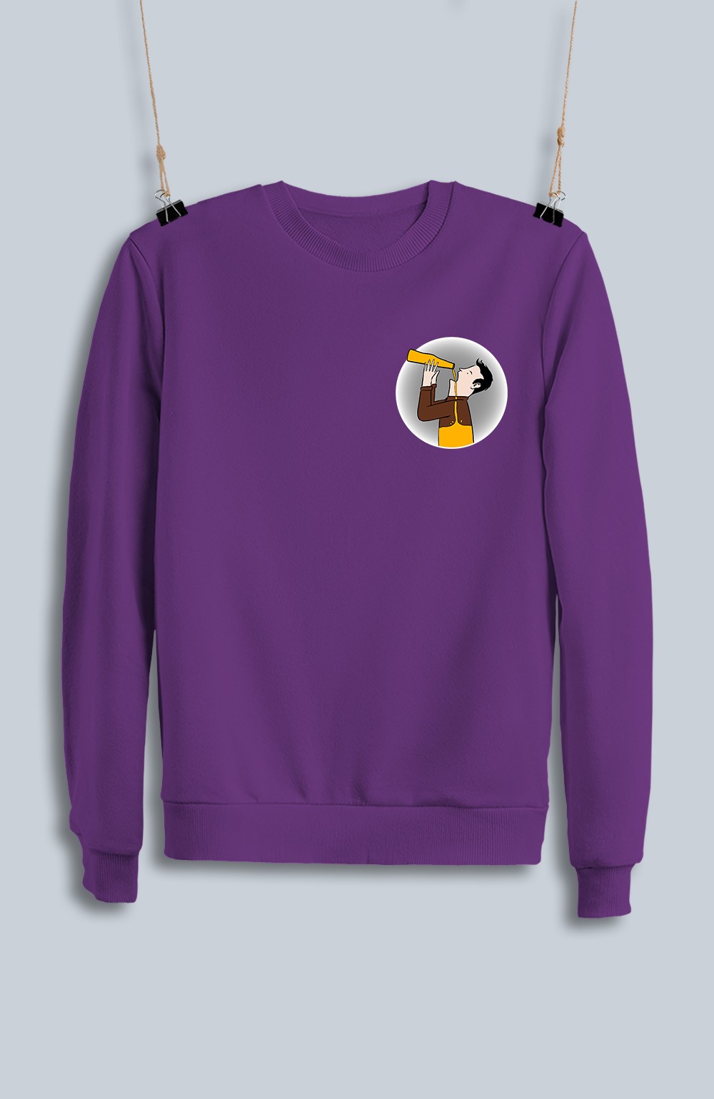 Bira İçen Adam (Sweatshirt)