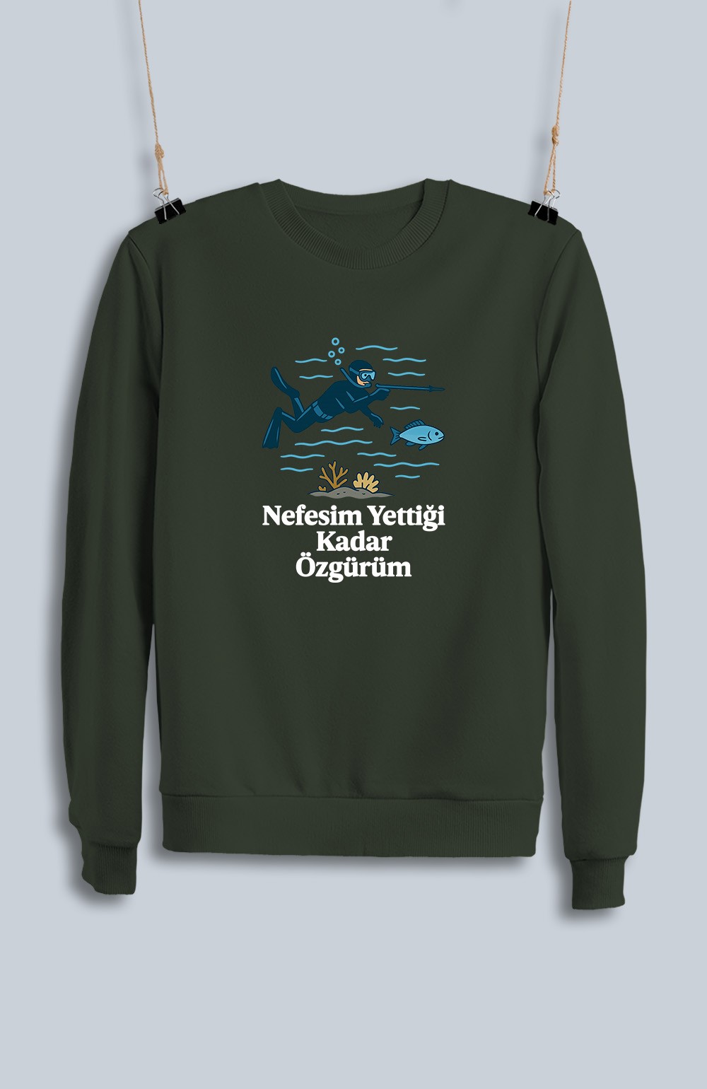Nefesim Yettiği Kadar Özgürüm (Sweatshirt)