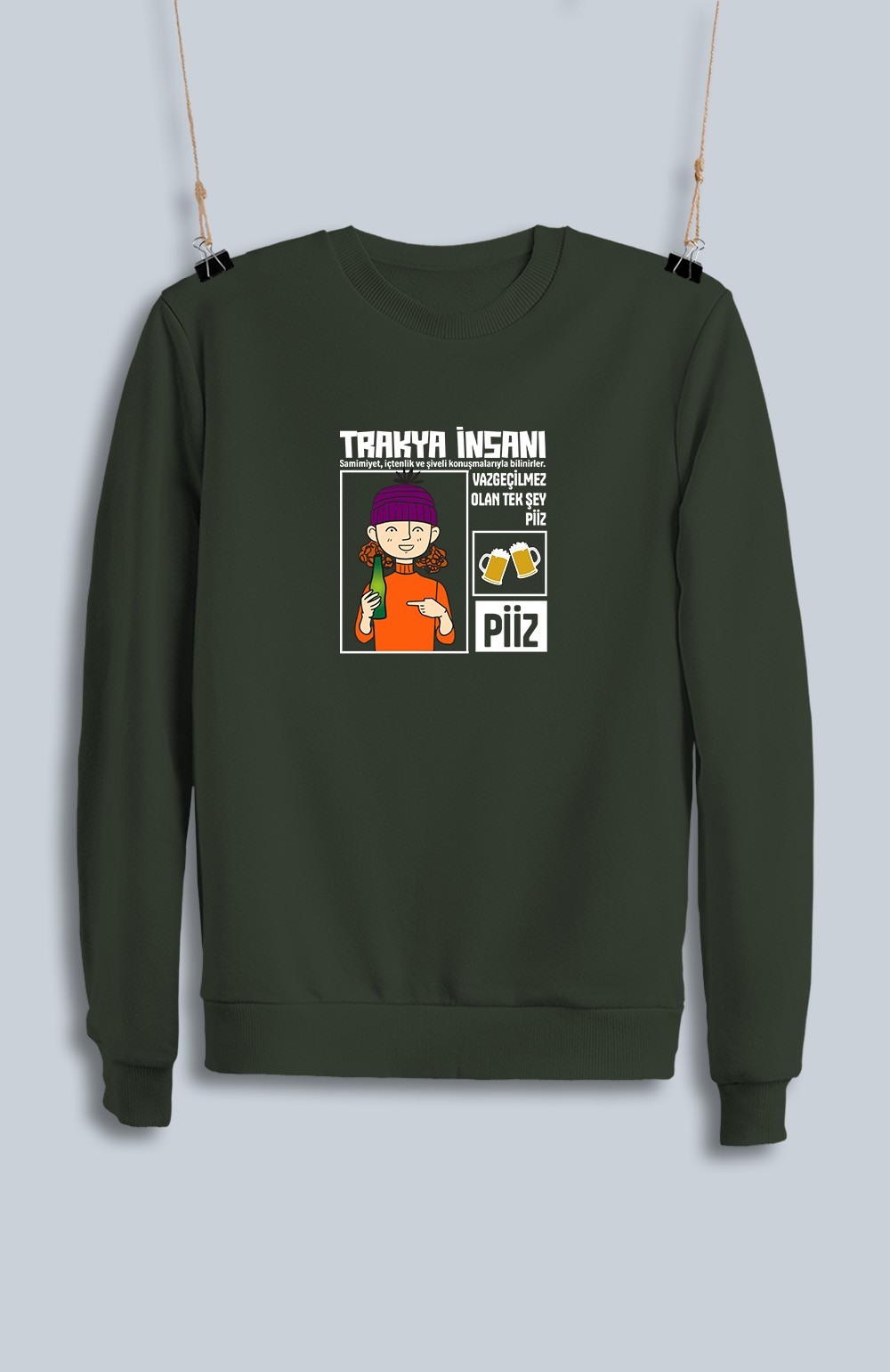 Trakya İnsanı Kız (Sweatshirt)