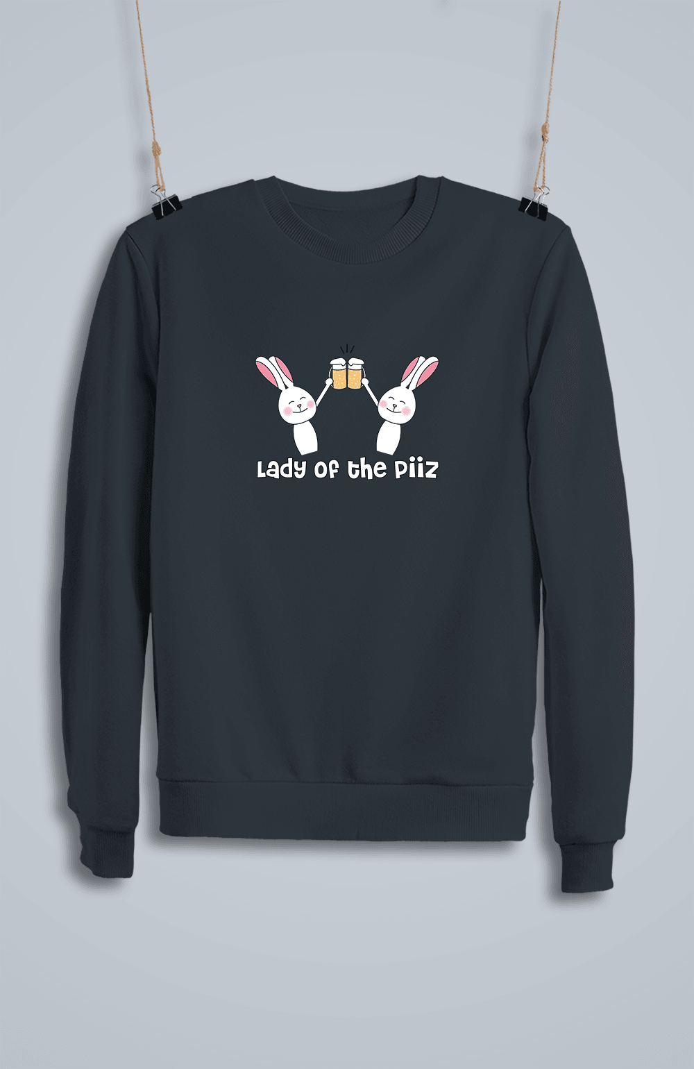Lady Of The Piiz (Sweatshirt)
