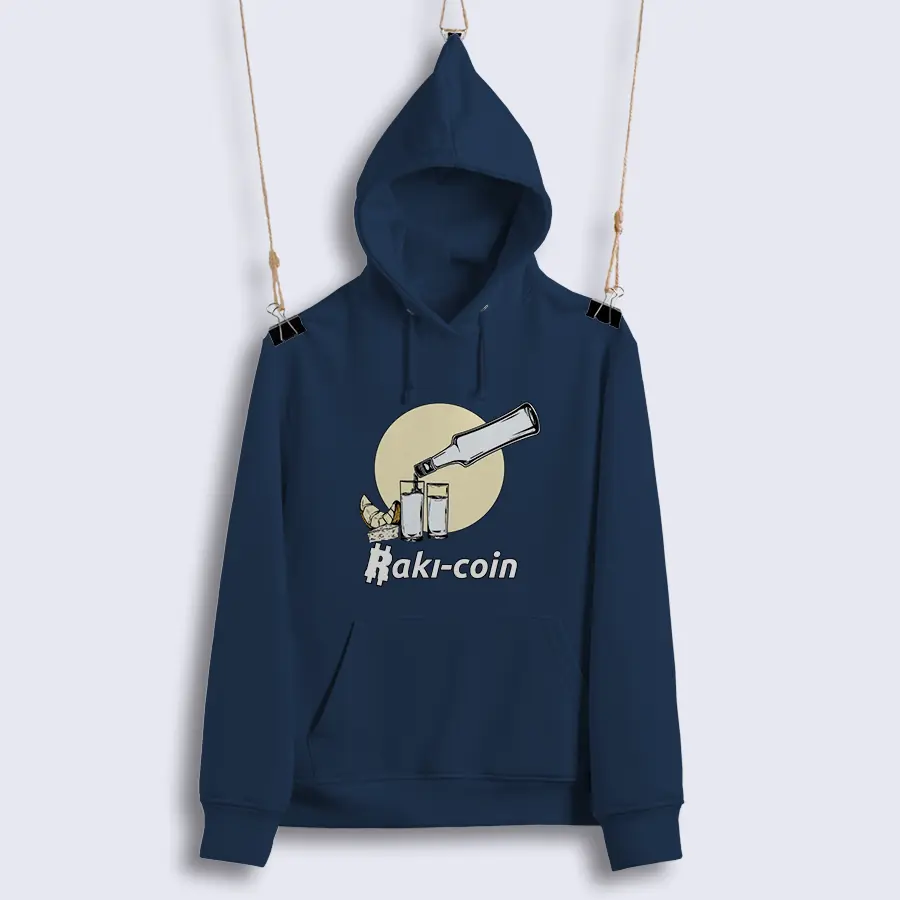 Unisex Kapüşonlu Sweat - Rakıcoin