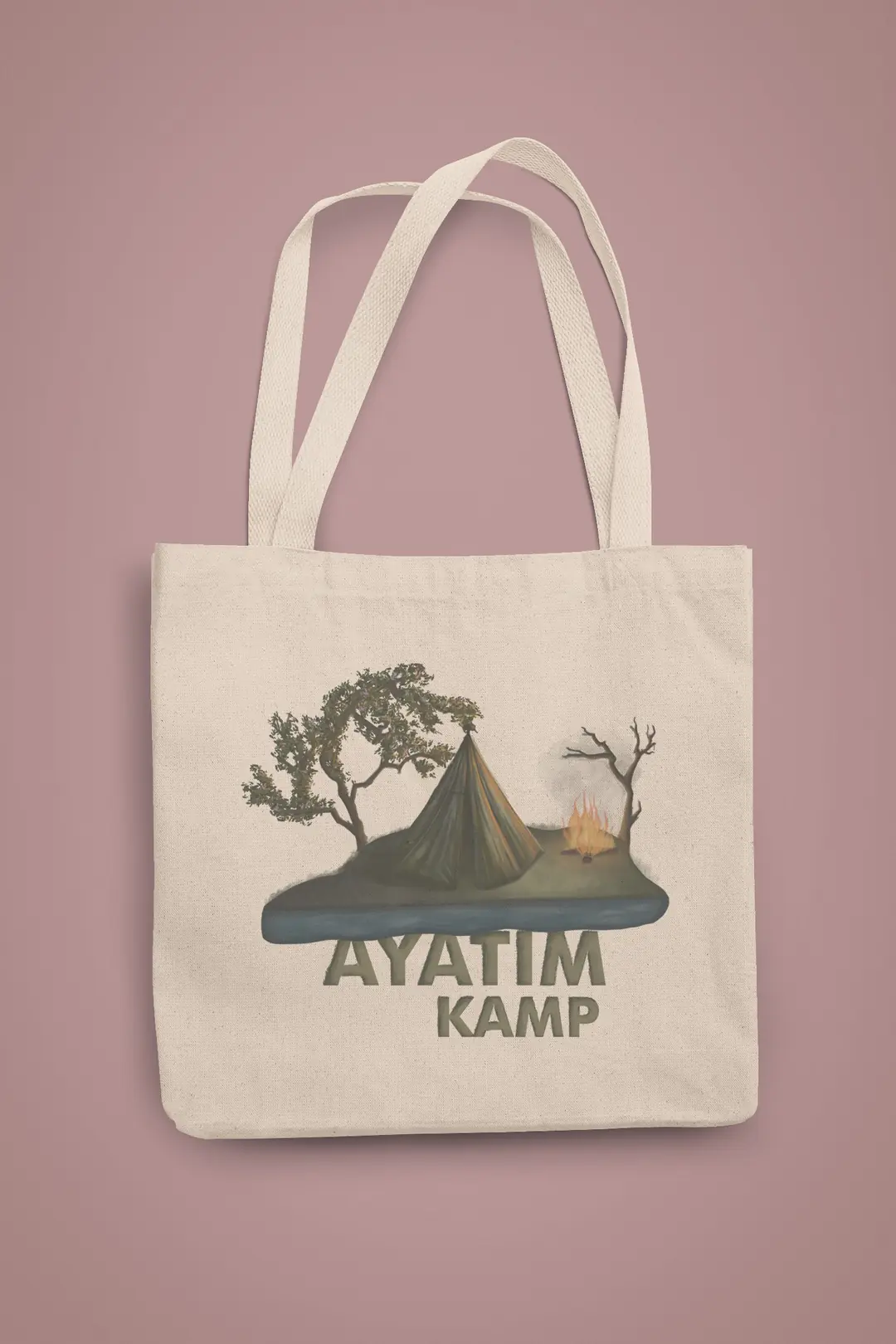 Bez Çanta - Ayatım Kamp Mottolu