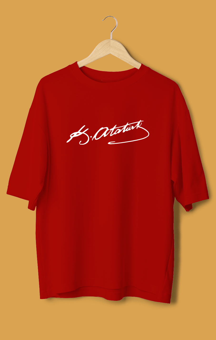 Atatürk İmzası (Orijinal Oversize Tişört)