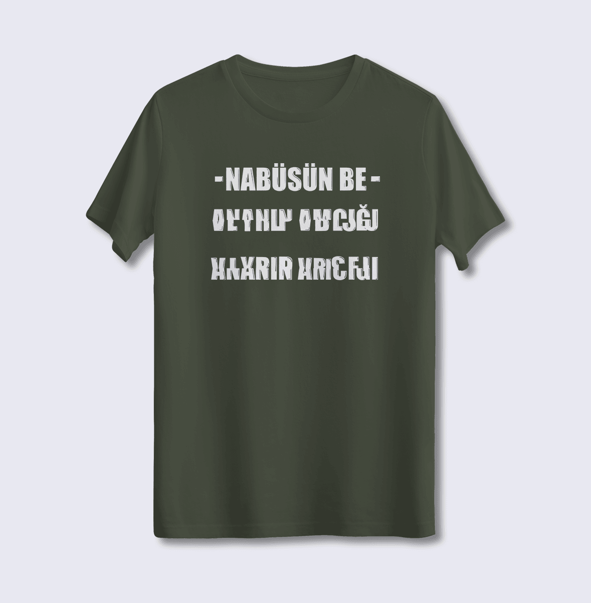 Küfürlü Tasarım (Üniseks Tişört)