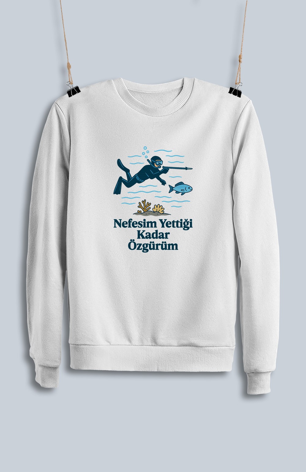 Nefesim Yettiği Kadar Özgürüm (Sweatshirt)
