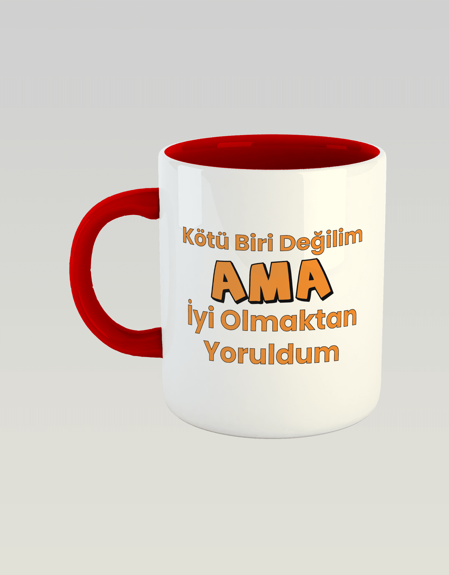 İyi olmaktan yoruldum (Porselen Kupa)