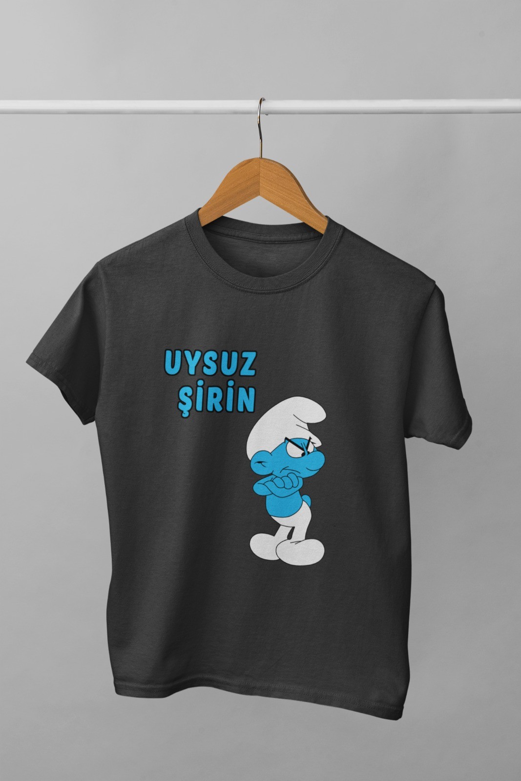 Uysuz Şirin (Çocuk Tişört)