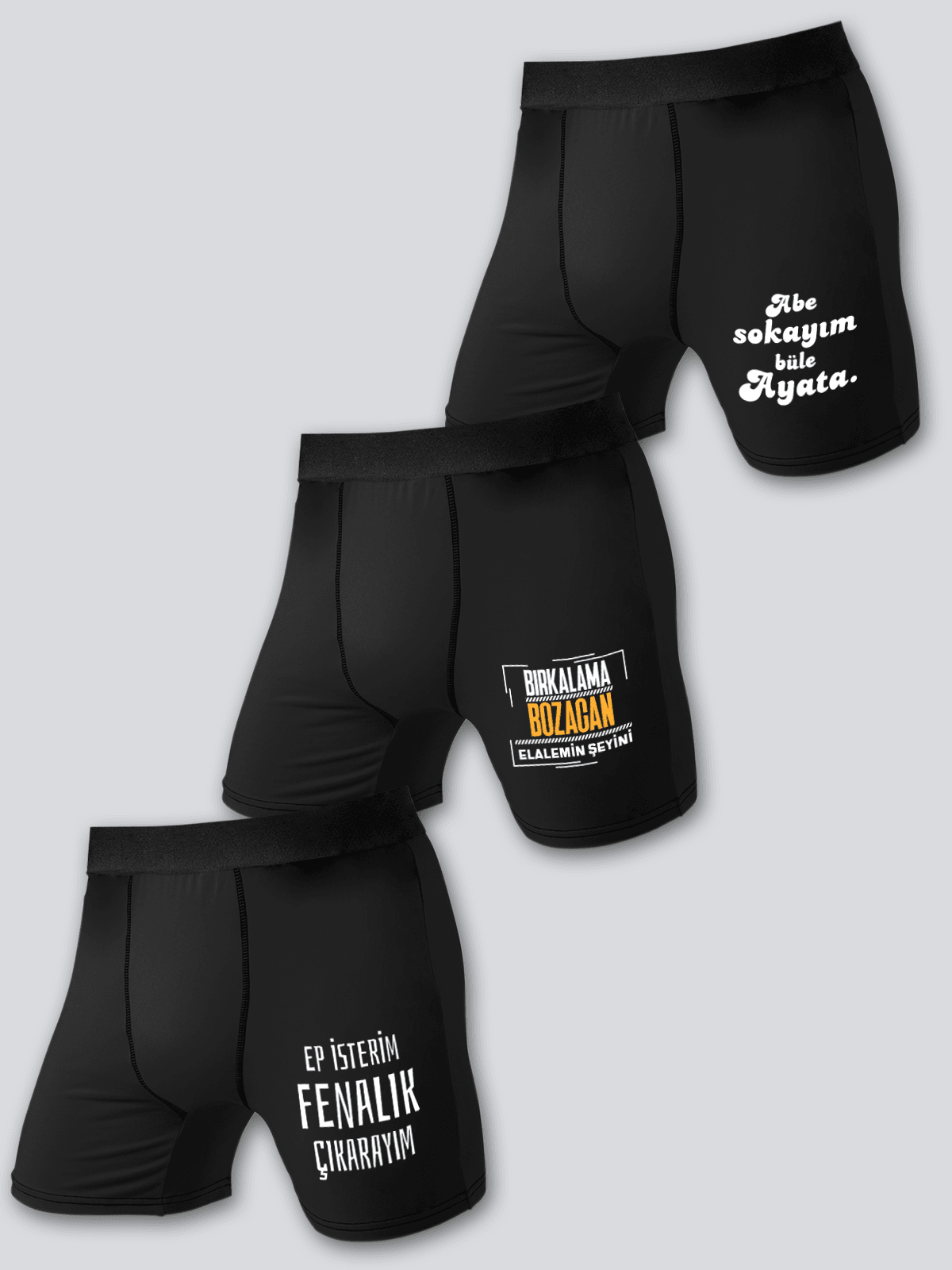 Trakyalı Boxer Seti 5 (Erkek Boxer)