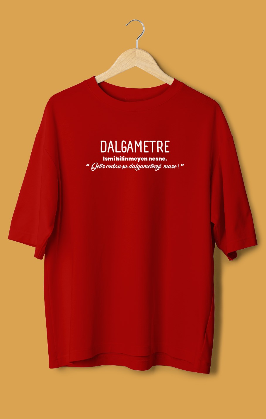 Dalgametre (Orijinal Oversize Tişört)