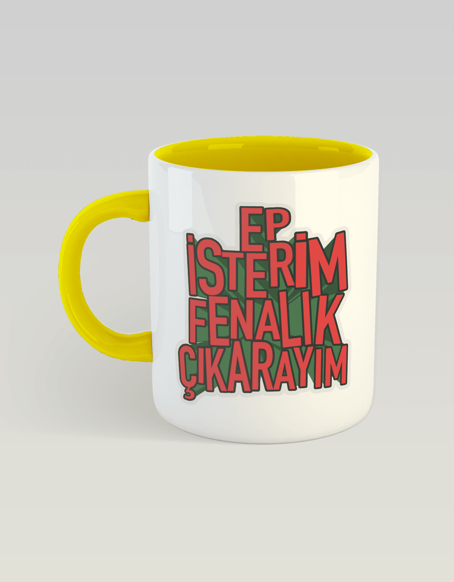 12) Ep İsterim Fenalık Çıkarayım 2 (Porselen Kupa)