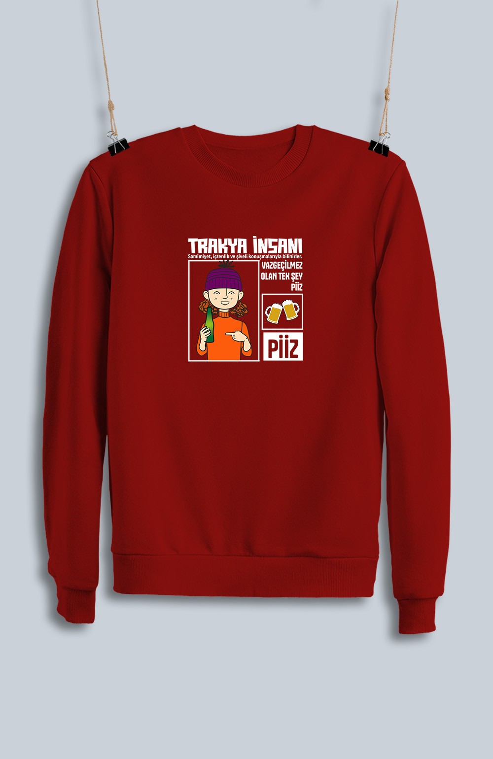 Trakya İnsanı Kız (Sweatshirt)
