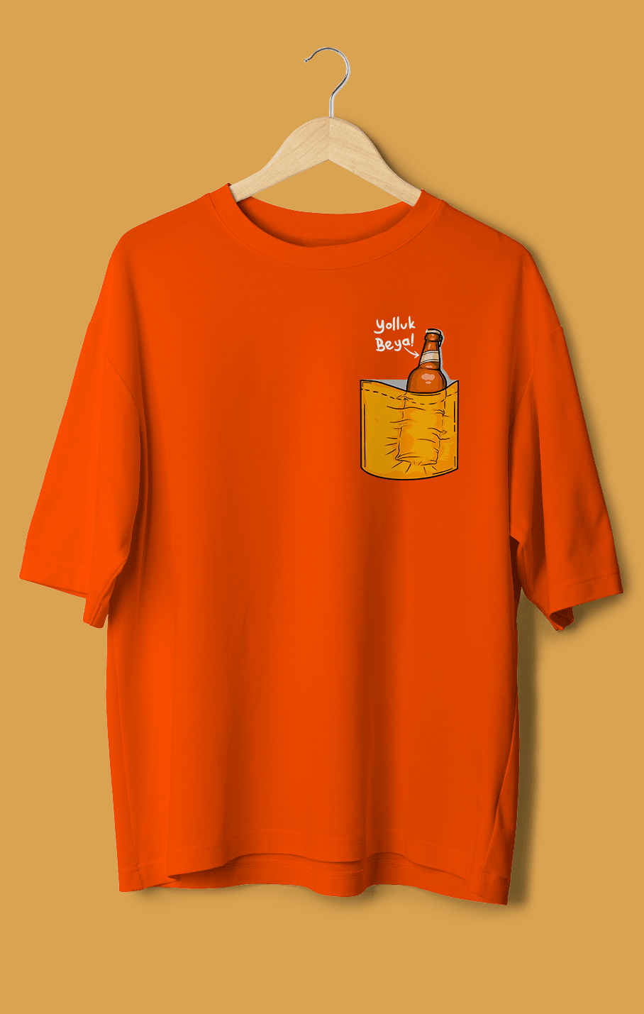Yolluk Beya Minimal (Orijinal Oversize Tişört)