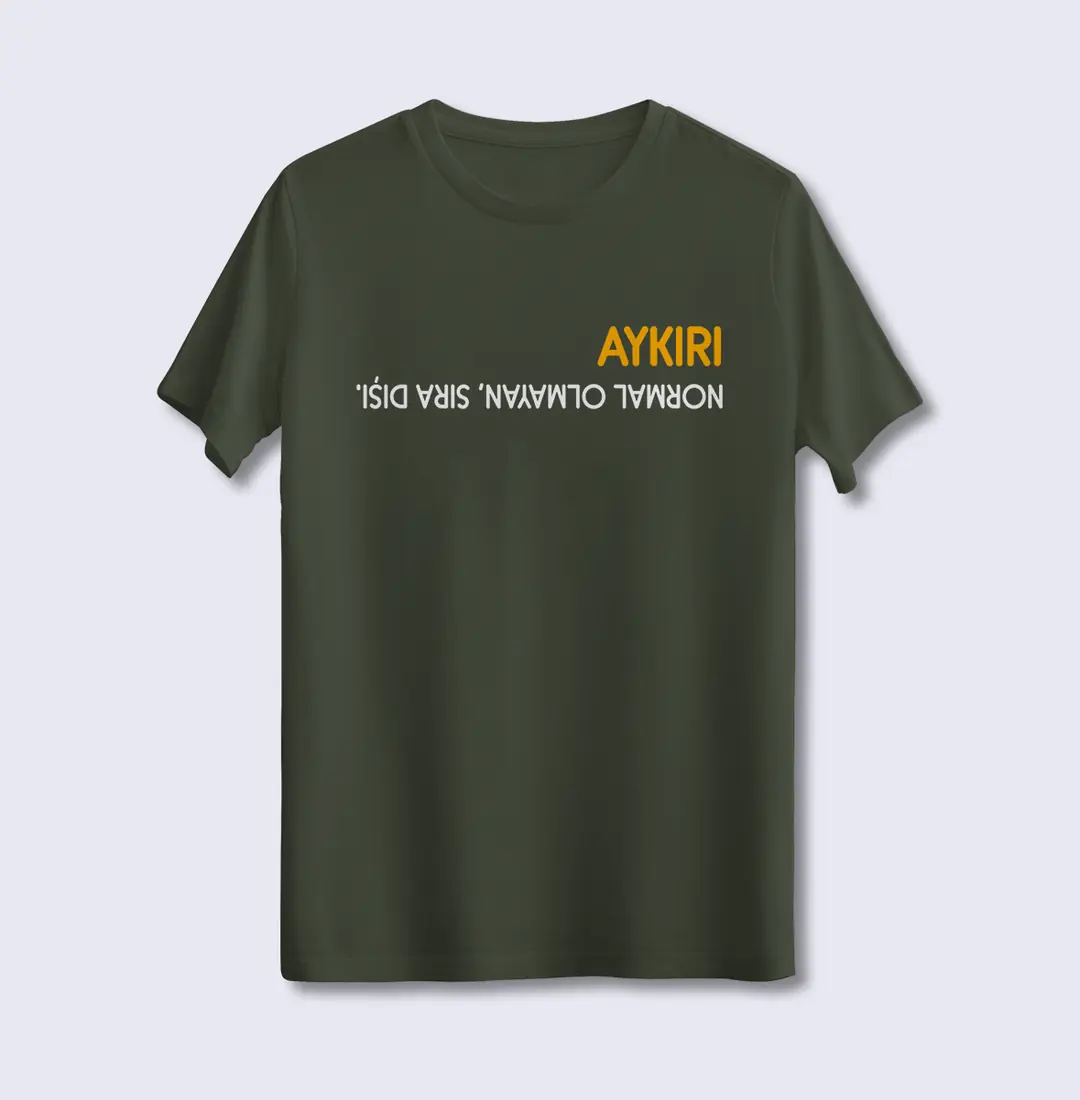 Unisex Tişört - Aykırı Normal Olmayan, Sıradışı