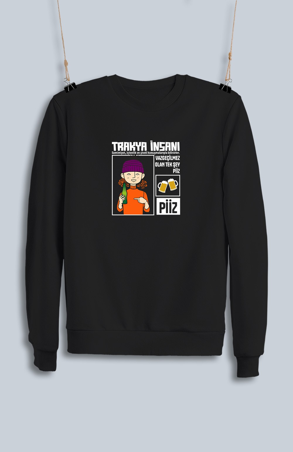 Trakya İnsanı Kız (Sweatshirt)