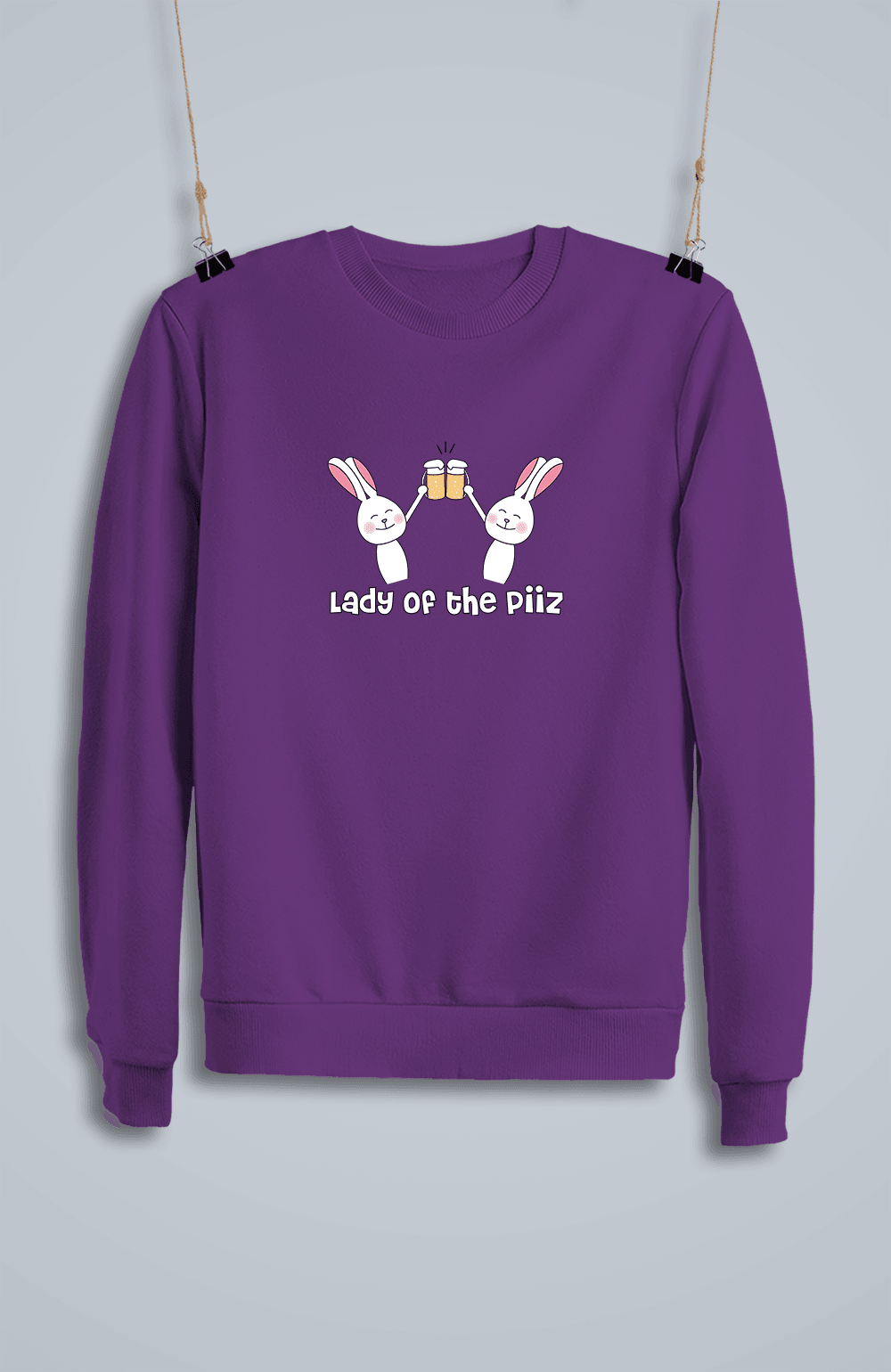 Lady Of The Piiz (Sweatshirt)