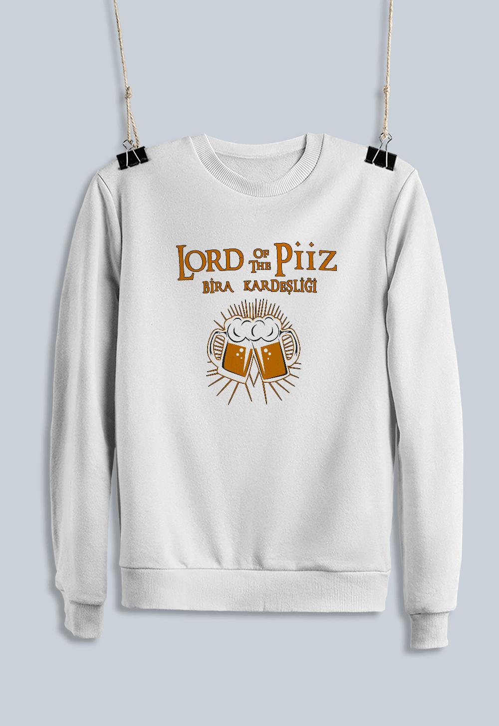 26) Lord Of The Piiz Bira Kardeşliği (Sweatshirt)
