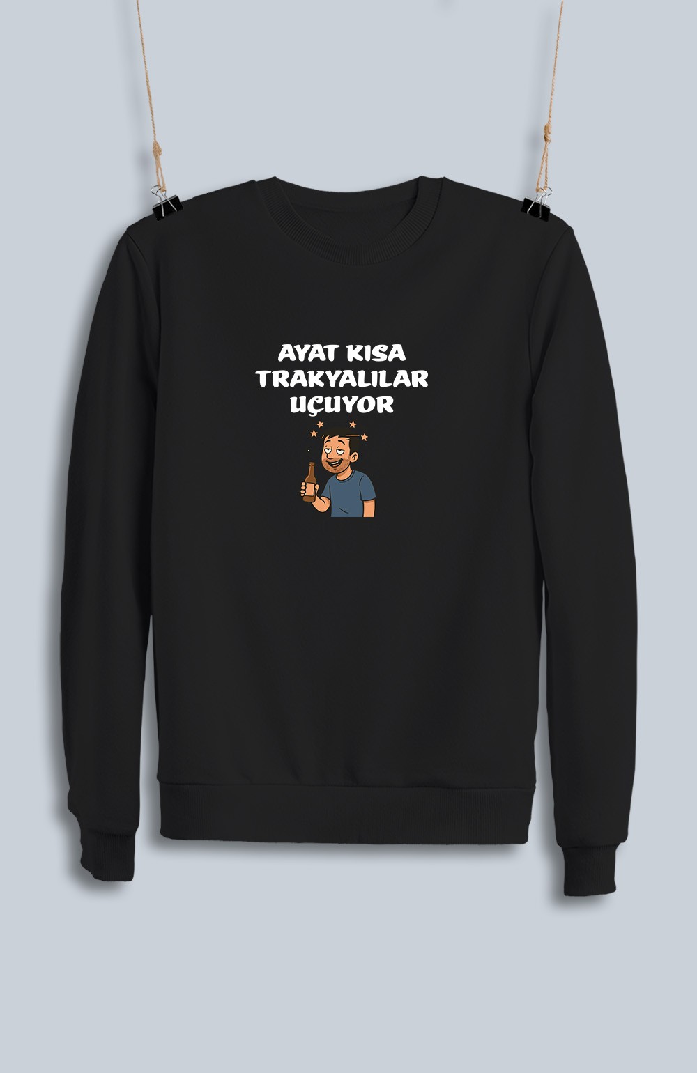 Ayat Kısa Trakyalılar Uçuyor (Sweatshirt)